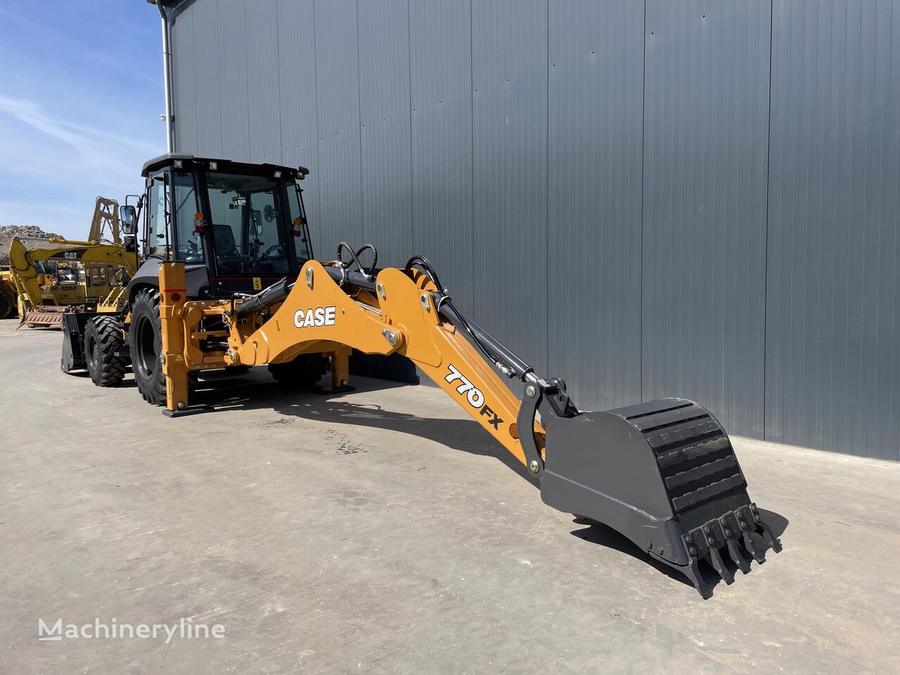 new Case 770 FXPlus backhoe loader