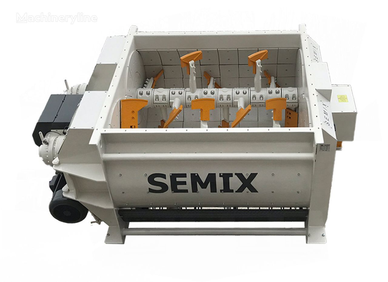 new Semix خلاط الخرسانة بعمود مزدوج concrete mixer