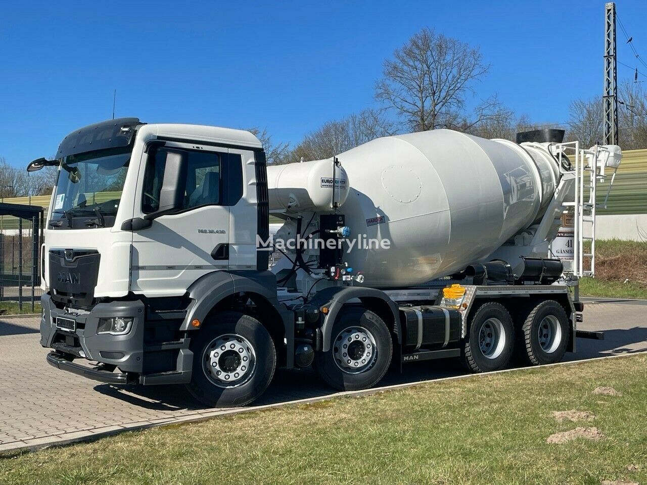 new Euromix MTP MTP EM 9 L TG 3  on chassis MAN TGS 32.430  concrete mixer truck