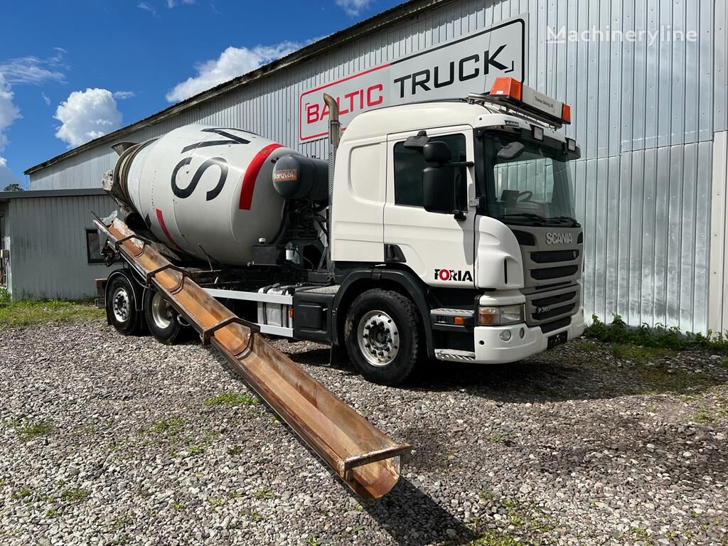 Baryval  on chassis Scania P360 concrete mixer truck