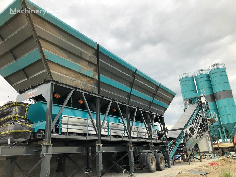 new Constmach Mobile Concrete Batching Plant Manufacturing in Special Designs  concrete plant