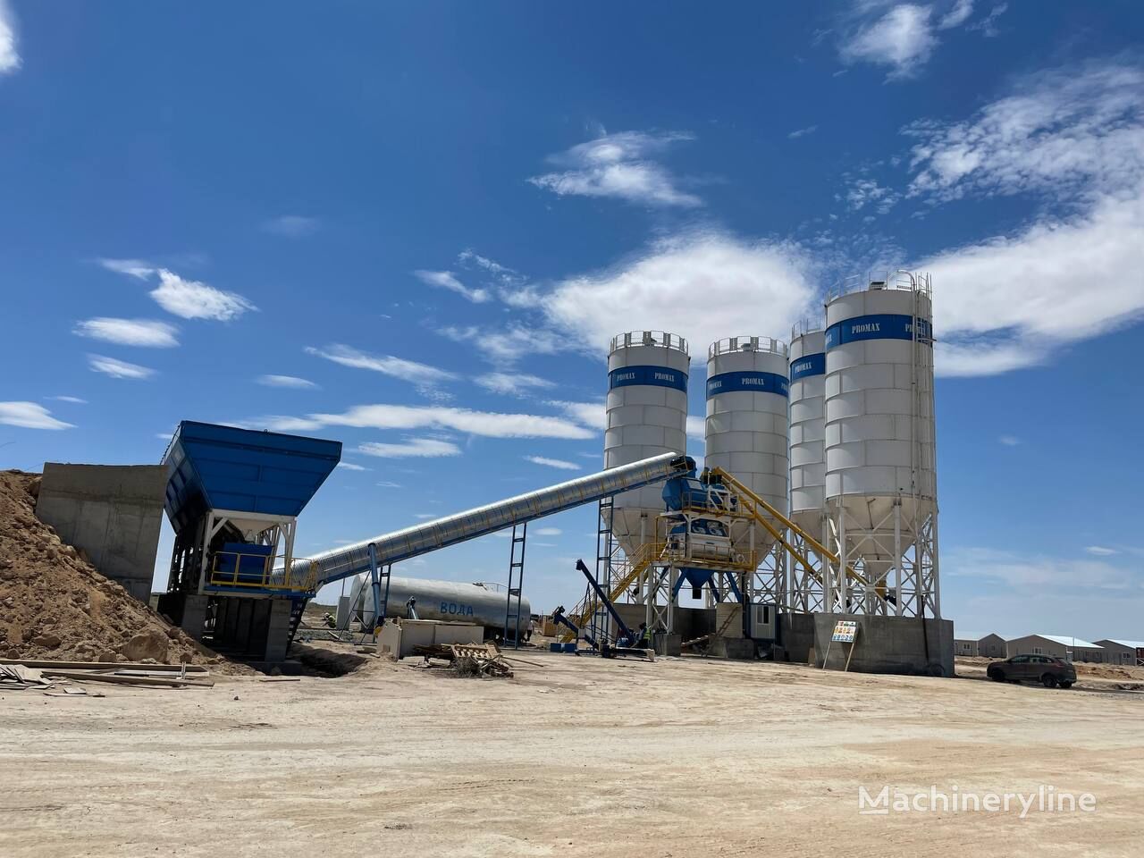 new Promax STATIONARY Concrete Batching Plant S160-TWN \ S200-TWN concrete plant