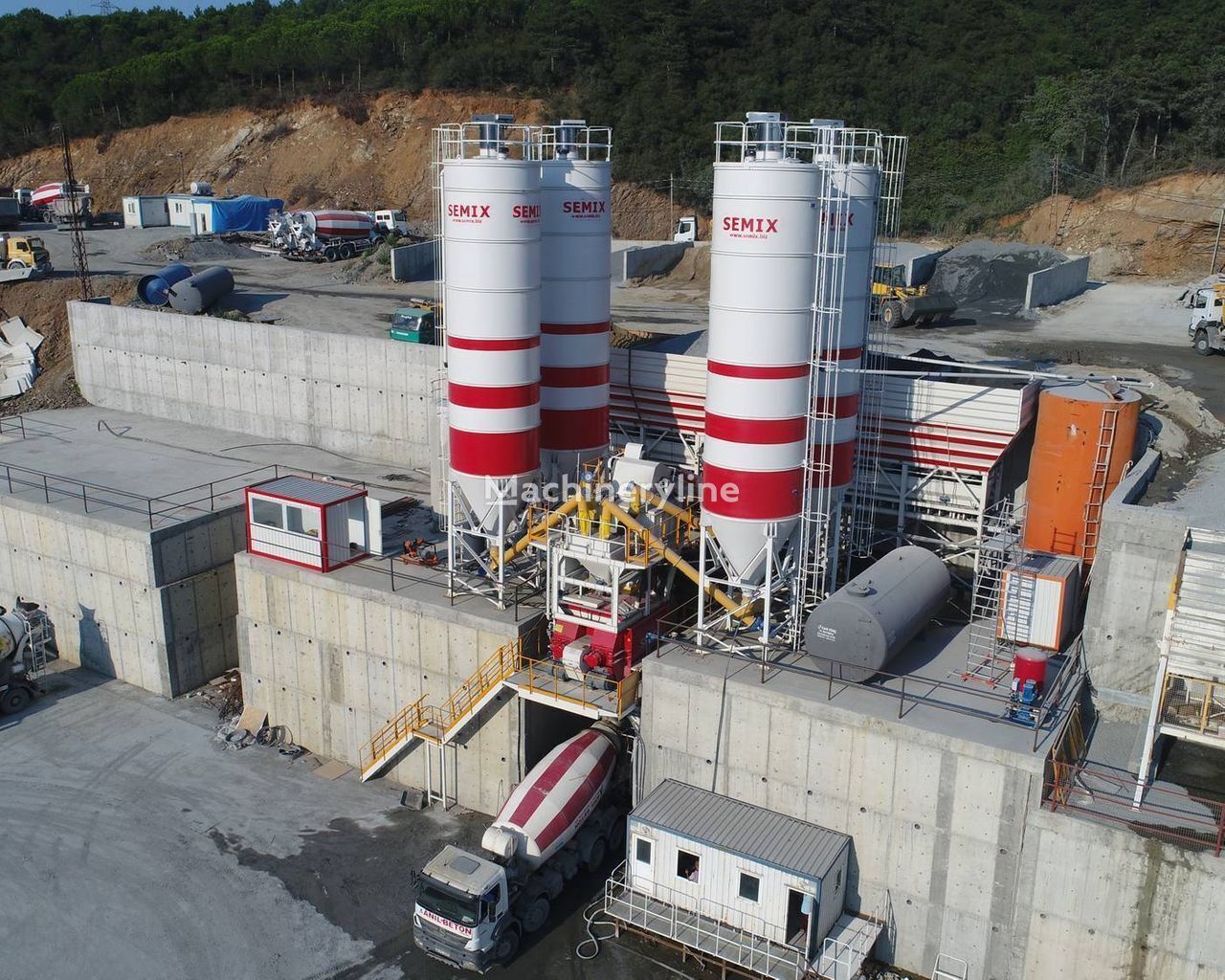 new Semix LES CENTRALES À BÉTON FIXES Stationnaire 200 concrete plant