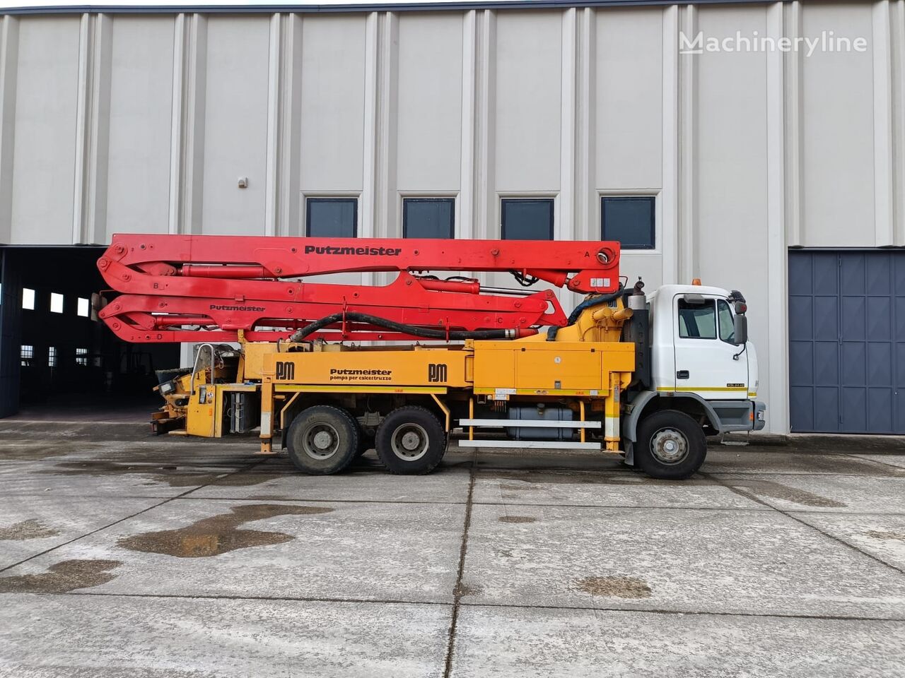 Astra HD7/C 64.45 Putzmeister BFS 36.14 concrete pump