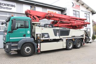 Putzmeister BSF 16HLS   on chassis MAN concrete pump