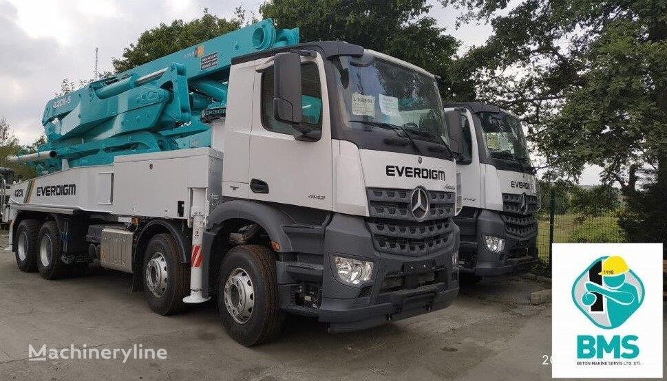 new Everdigm ECP 42 CX 5 ECP 42 CX5 on chassis Mercedes-Benz concrete pump