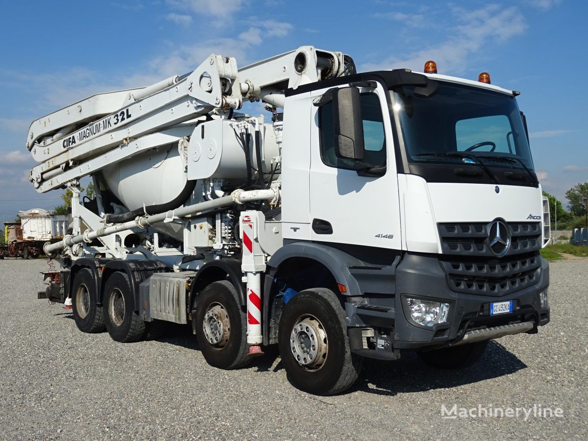 Cifa MK32L  on chassis Mercedes-Benz AROCS 4148   concrete pump