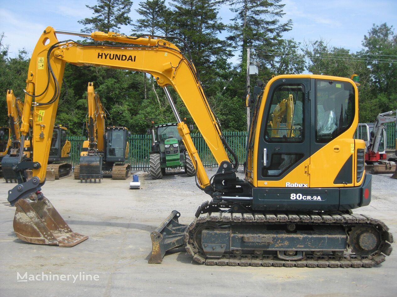 Hyundai Robex 80CR-9A  mini excavator