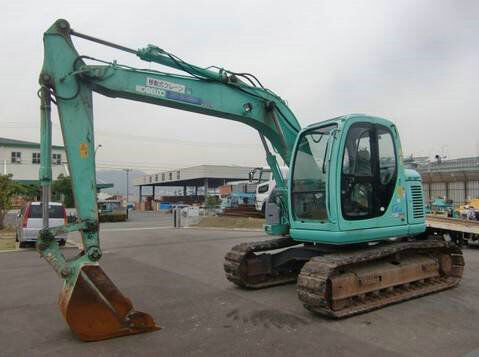 Kobelco SK135 mini excavator
