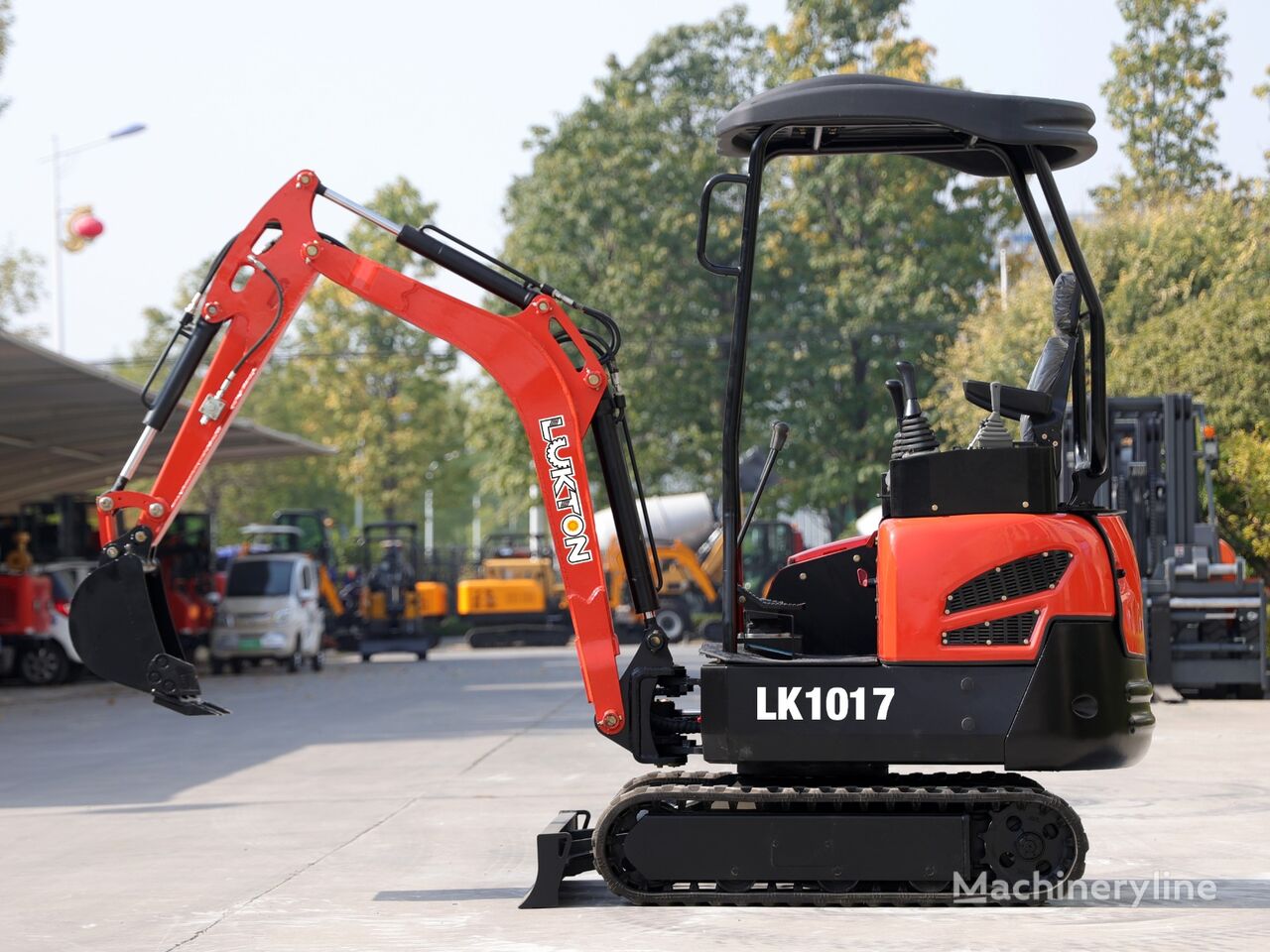 new Lukton LK1017 mini excavator