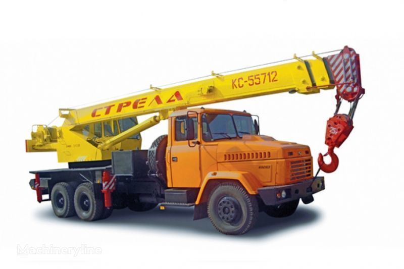 new KrAZ 65053 (KTA-25) i KrAZ-63221 (KTA-25)  mobile crane