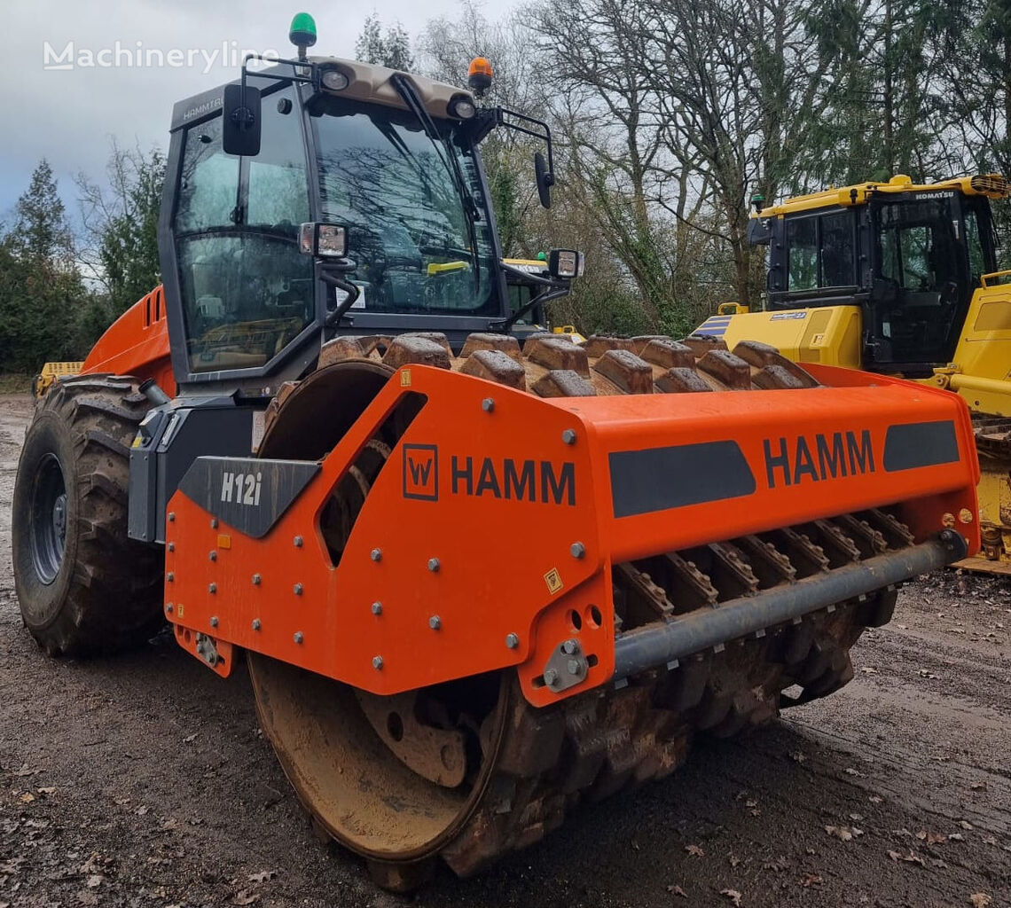 Hamm H12i single drum compactor