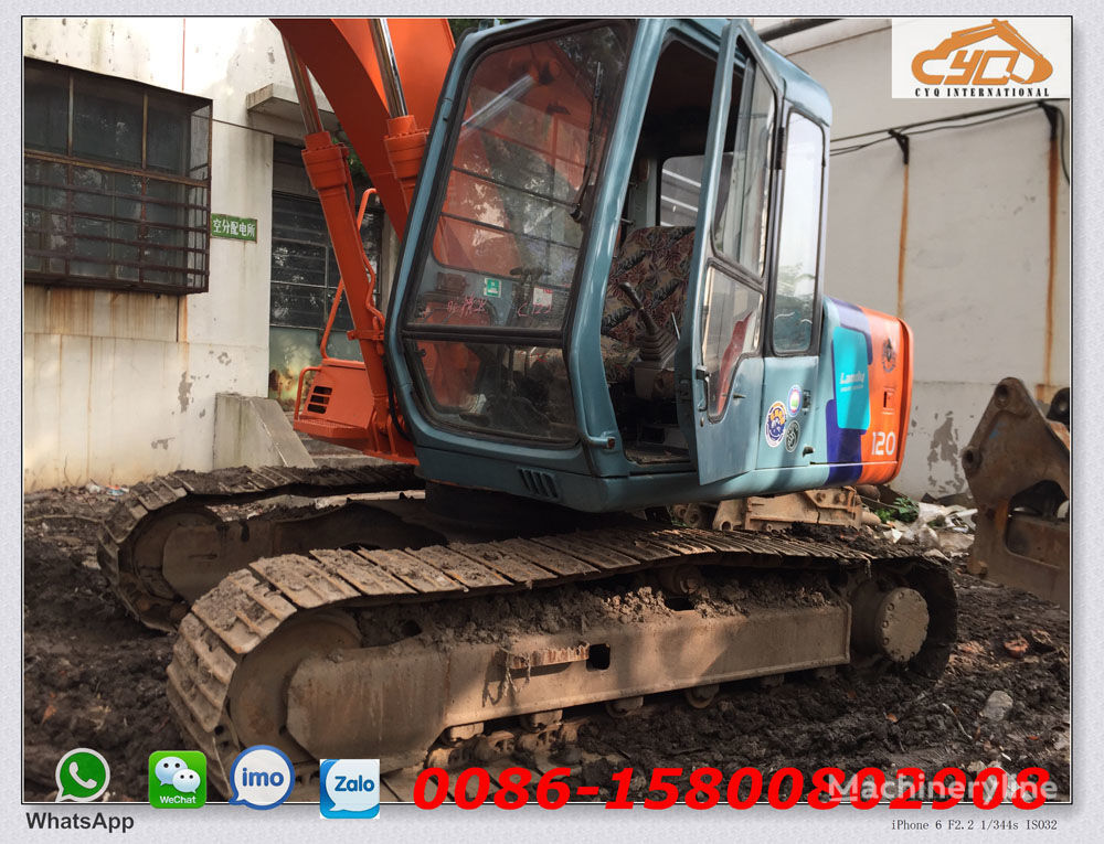 Hitachi EX120-2 tracked excavator for sale China Shanghai, QN10015