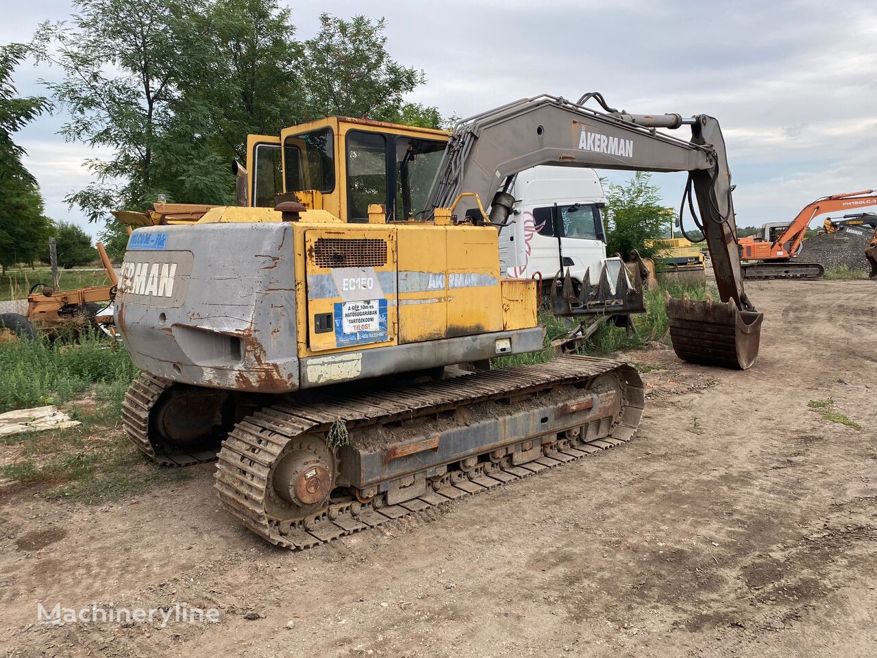 Volvo EC 150 tracked excavator