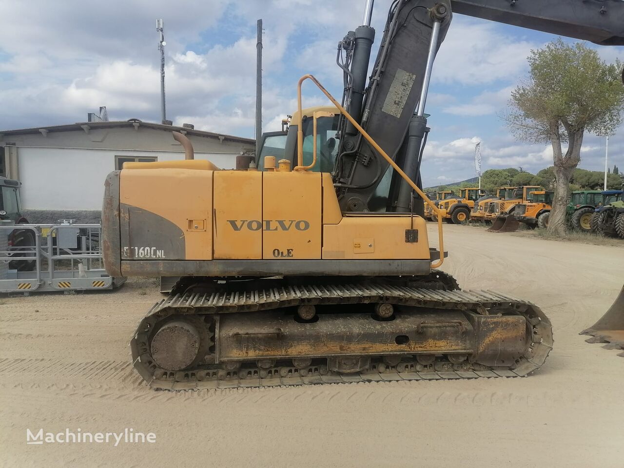 Volvo EC160CNL tracked excavator