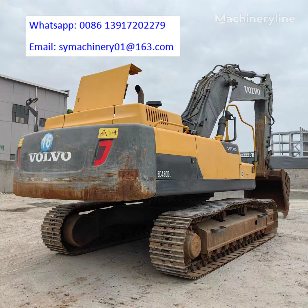 Volvo EC480DL tracked excavator