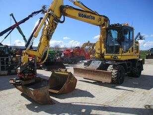 Komatsu PW148-10 wheel excavator