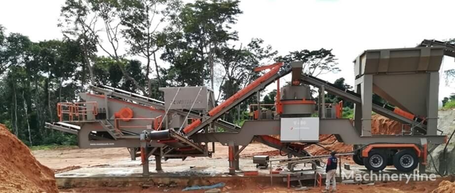 new Constmach Installations Mobile de Fabrication de Sable 150-200 tph sand making machine