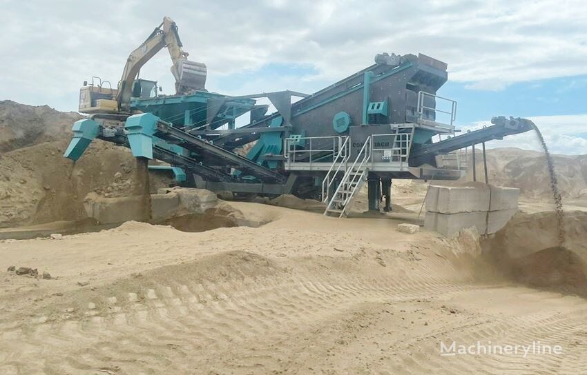 new Constmach Mobilnaya ustanovka sortirovki i promyvki peska 60-200 tonn v cha sand washer