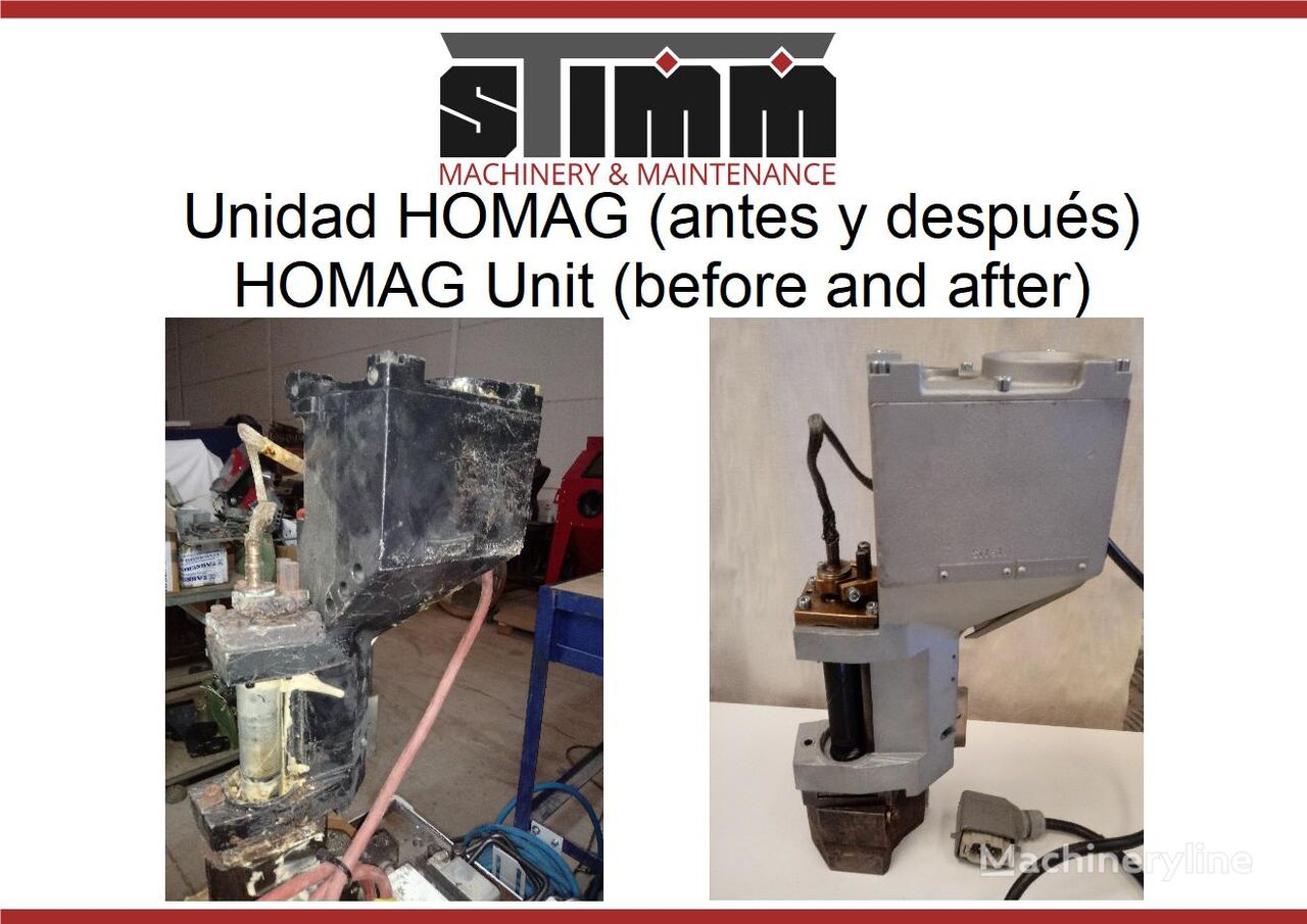 REPAIR AND CLEANING OF EVA AND PUR GLUE APPLICATION UNITS (HOMAG AND IMA)